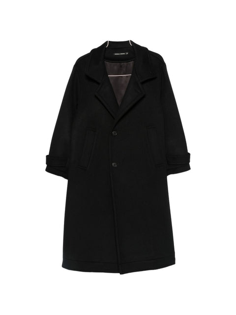 NICHOLSON & NICHOLSON Coats BLACK