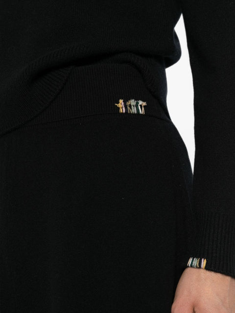 EXTREME CASHMERE Skirts BLACK