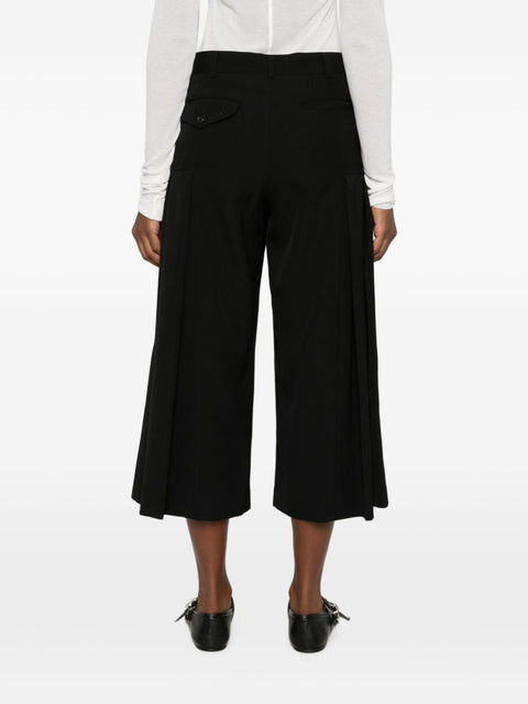 COMME COMME Trousers BLACK