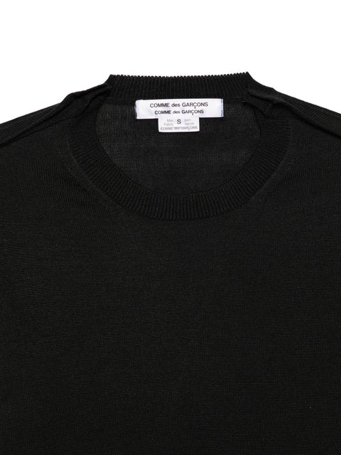COMME COMME Sweaters BLACK