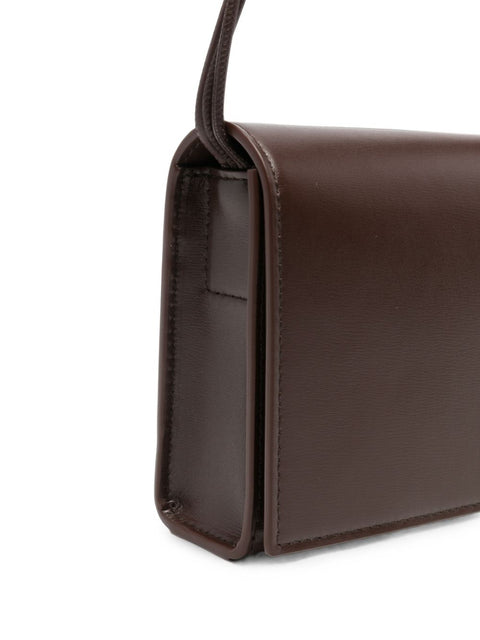 Jil Sander Braided Leather Shoulder Bag