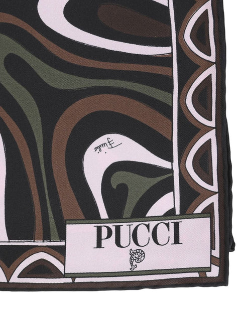 PUCCI Scarfs BROWN