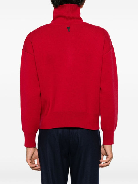 Ami Paris Sweaters RED