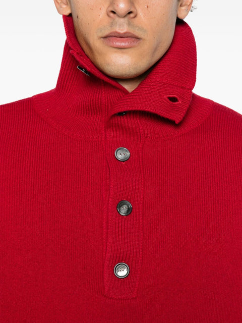 Ami Paris Sweaters RED
