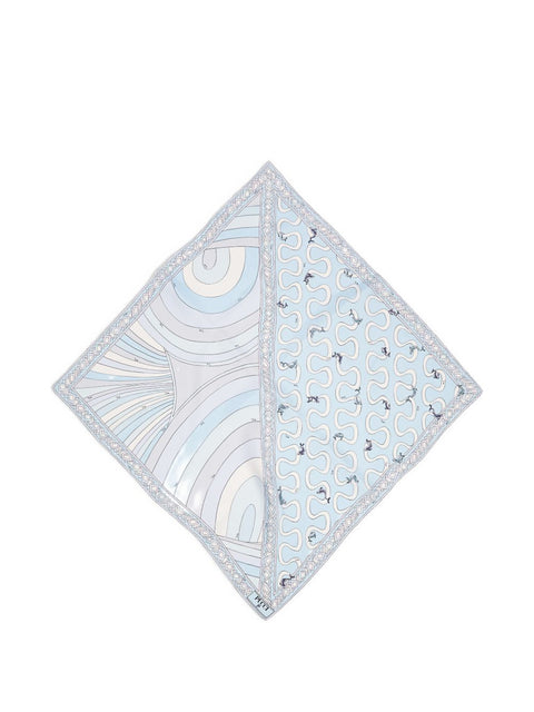 PUCCI Scarfs LIGHT BLUE