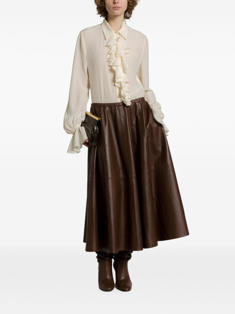 032C Alberta Ferretti Shirts ECRU