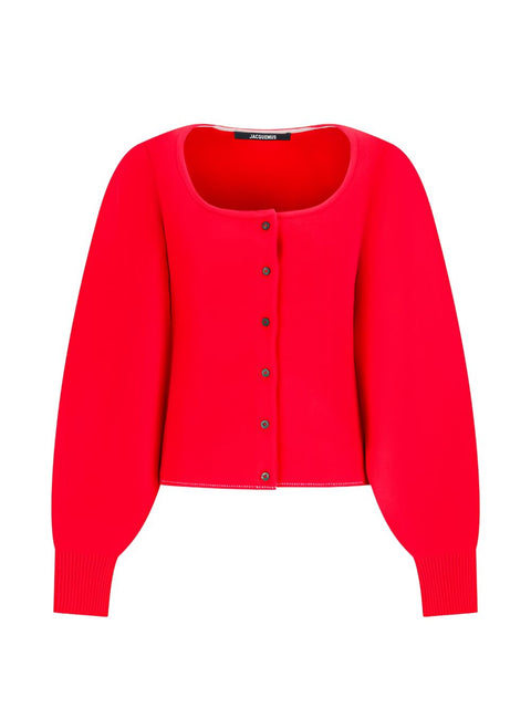 JACQUEMUS Sweaters RED
