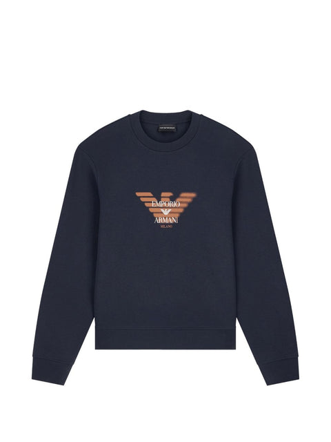 Emporio Armani Sweaters NAVY