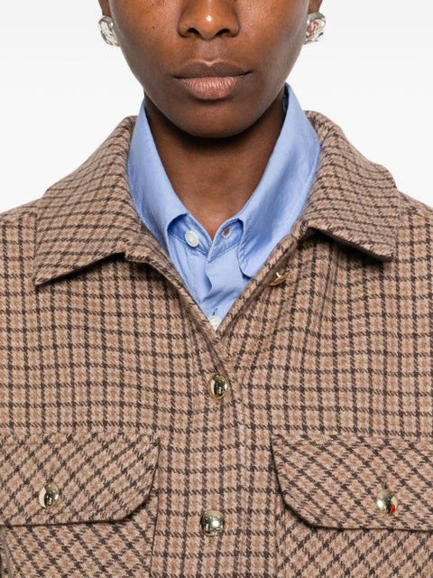 Sosue Wool Shirt Jacket