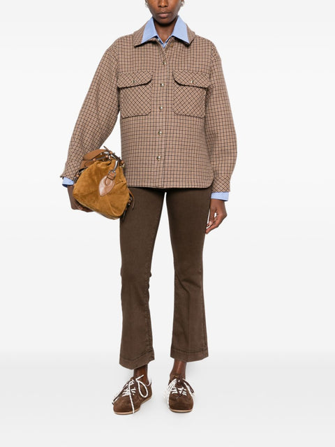 Sosue Wool Shirt Jacket