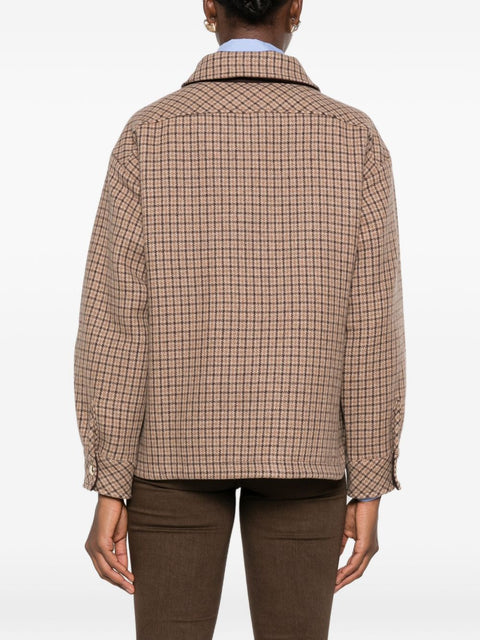 Sosue Wool Shirt Jacket