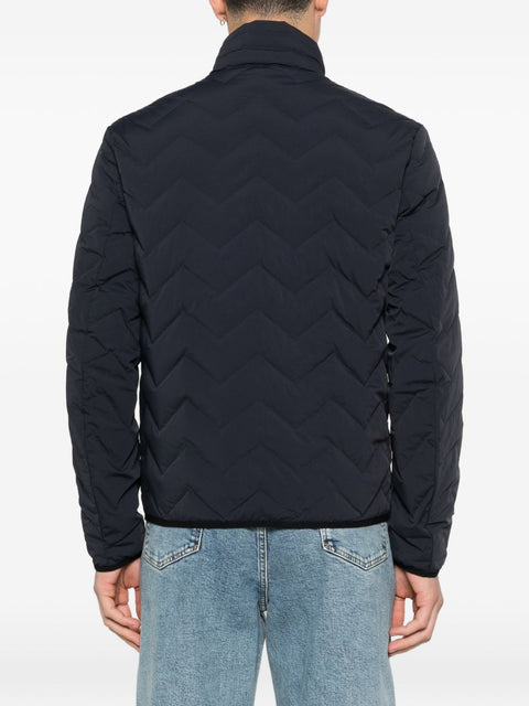 Emporio Armani Coats NAVY