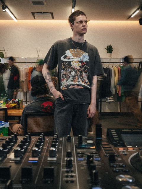 SAINT MXXXXXX T-shirts and Polos BLACK