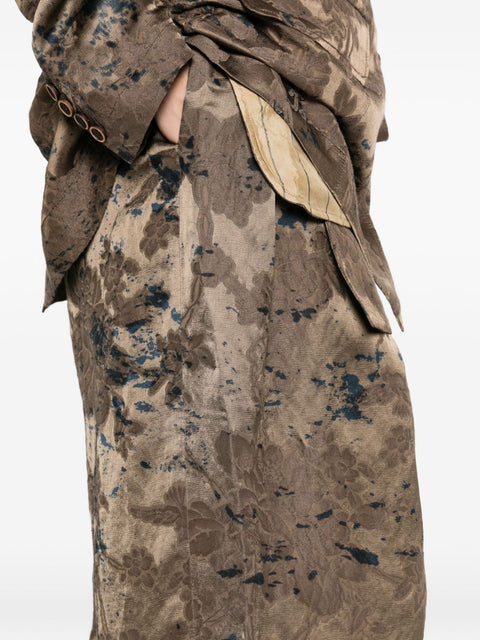 Uma Wang Trousers BROWN