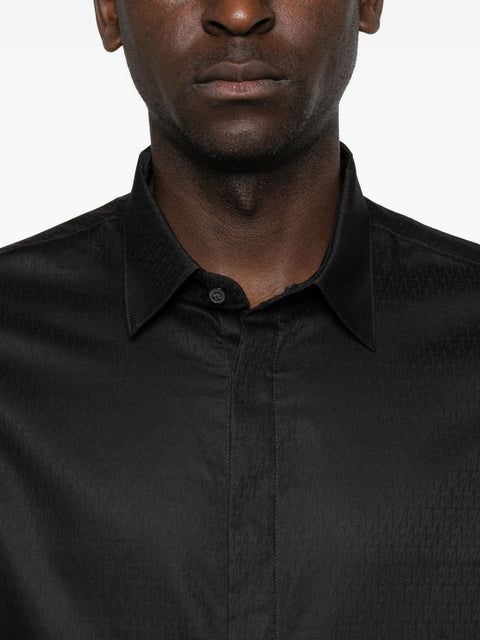 Emporio Armani Shirts BLACK