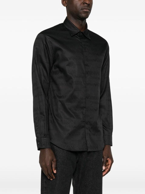 Emporio Armani Shirts BLACK