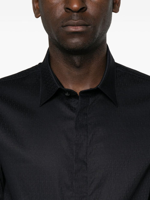 Emporio Armani Shirts NAVY