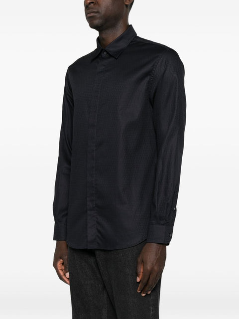 Emporio Armani Shirts NAVY