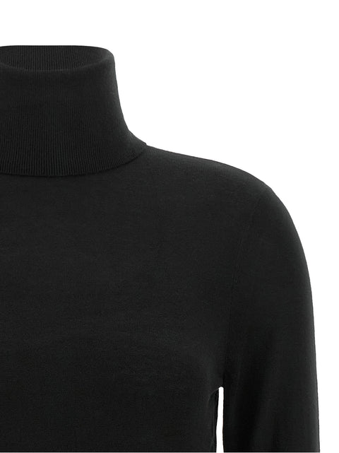 Lauren Ralph Lauren Silk Blend Turtleneck Sweater