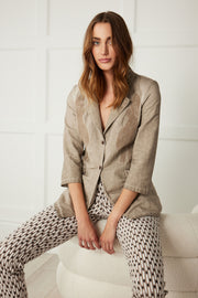 New Style Dot & Dash Pull-On Straight Leg Ankle Pants-Clothing - Women-Picadilly-4-Urbanheer