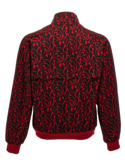 Baracuta Jacquard Needles Bomber Jacket