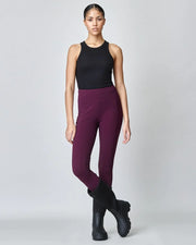 Сompression Pull-On Riding Breeches Burgundy-Breeches-Yagya-Burgundy-XXS-Urbanheer