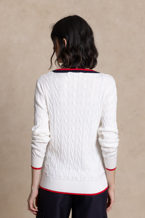 CRICKET classic V-neck jumper