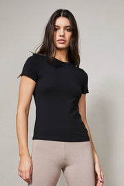 Bamboo Cotton Everyday Tee (Black)-Tee-All Fenix-XS-Urbanheer