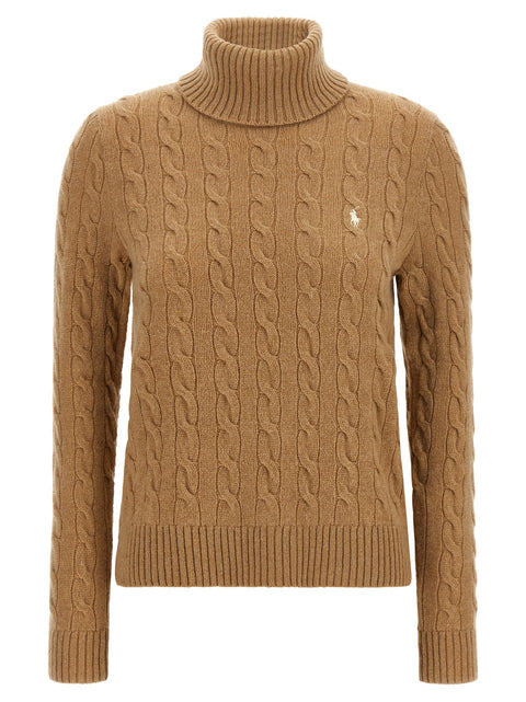 Polo Ralph Lauren Braided Turtleneck Sweater