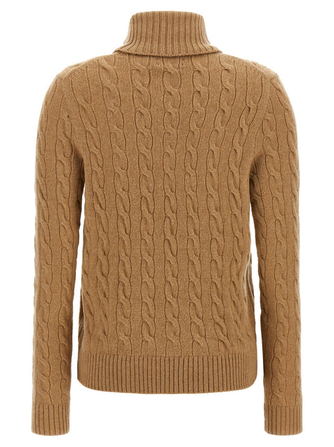 Polo Ralph Lauren Braided Turtleneck Sweater