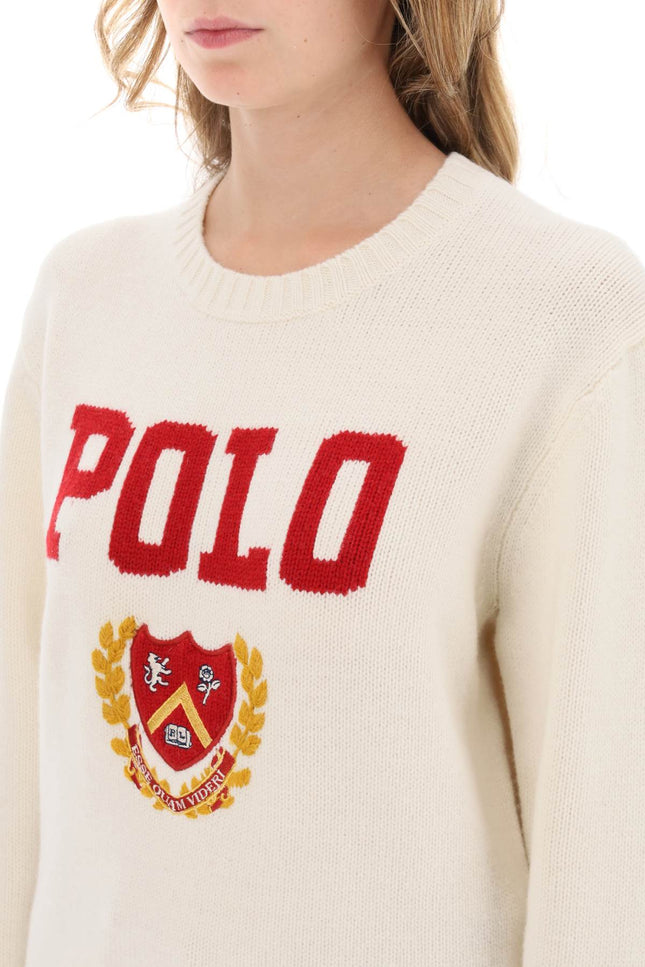 Polo Ralph Lauren Sweater With Embroidered Crest-Ralph Lauren-Urbanheer