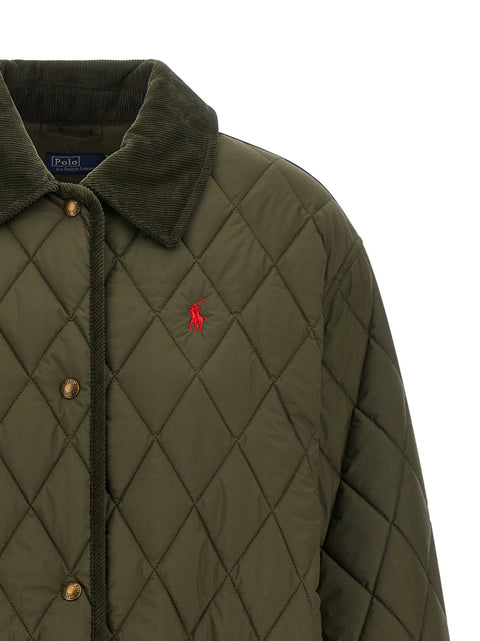 Polo Ralph Lauren Quilted Padded Jacket With Embroidery
