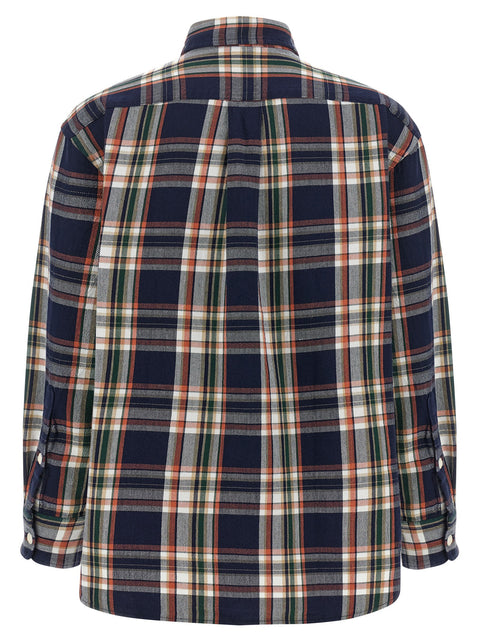 Polo Ralph Lauren Checked Shirt With Embroidered Logo