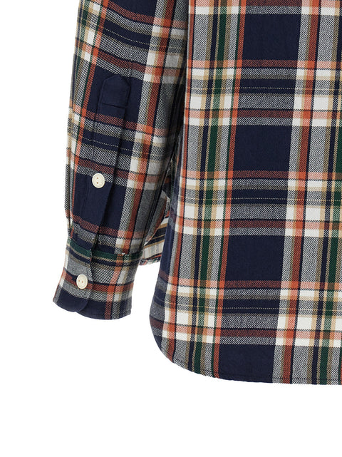 Polo Ralph Lauren Checked Shirt With Embroidered Logo
