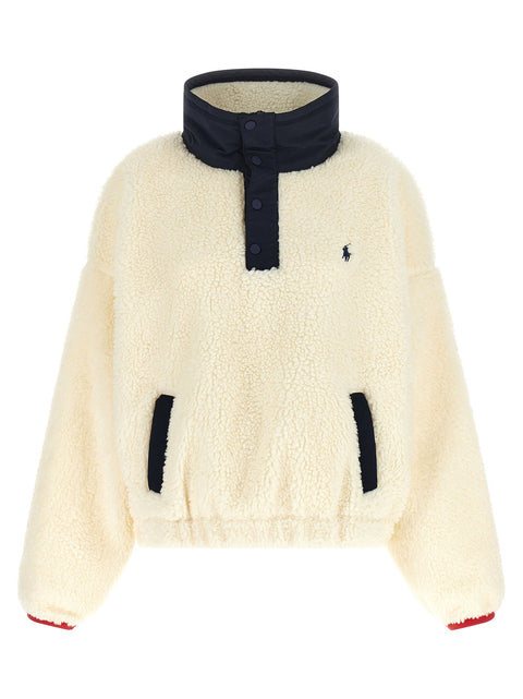 Polo Ralph Lauren Teddy Sweatshirt With Embroidery