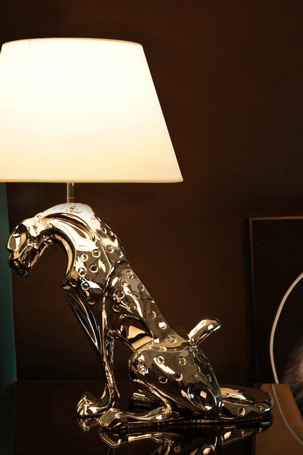 Jaguar Led Table Lamp-Home | Garden > Decoration and Lighting > Lamps-EP Design Lab-Silver-Urbanheer