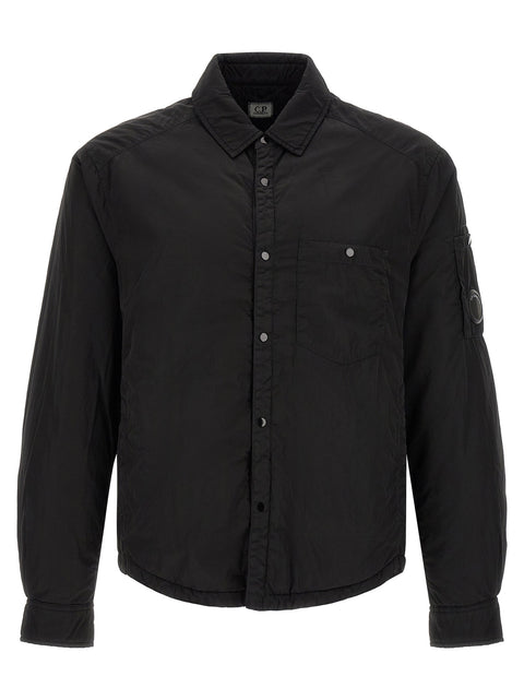 C.p. Company Chrome-r Padded Button Overshirt