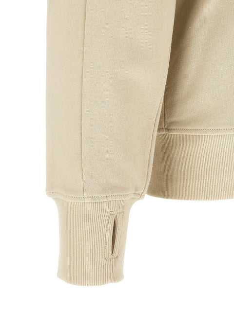 C.p. Company Diagonal Raised Sweatshirt With Lens Detail