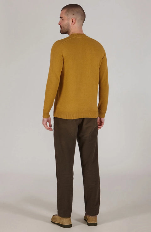 Lightweight Organic Cotton Linen Saddle Shoulder Jumper