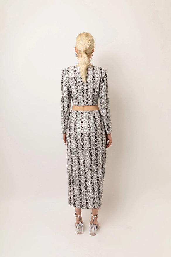 Cici Snake Faux Leather Set-Sets-Amy Lynn-S-Urbanheer