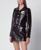 Courreges Courrèges Reedition jacket in burgundy vinyl