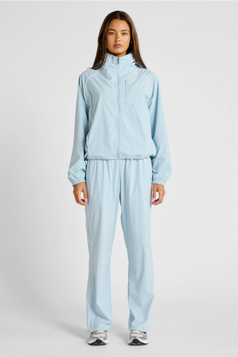 Spray Contrast Piping Windbreaker