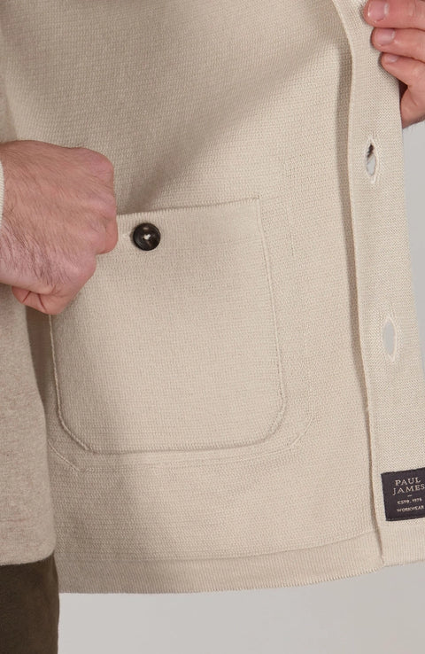 Mens Midweight Cotton Work Shirt Birch