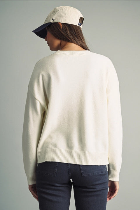Striped Pattern Sweater Top
