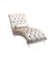 Luxury Tufted Velvet Daybed with Matching Accent Pillow