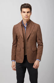 Herringbone Speckled Sportcoat-Clothing - Men-Luchiano Visconti-36R-Urbanheer