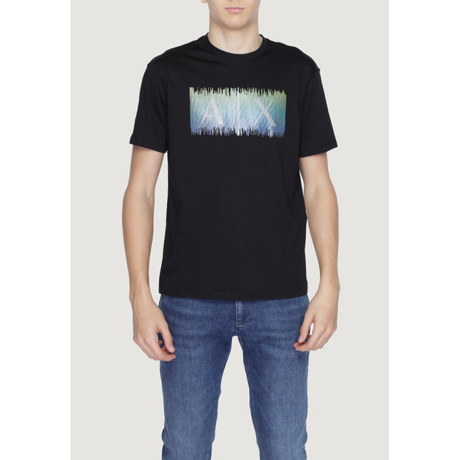 Armani Exchange Men T-Shirt-Clothing T-shirts-Armani Exchange-black-XS-Urbanheer