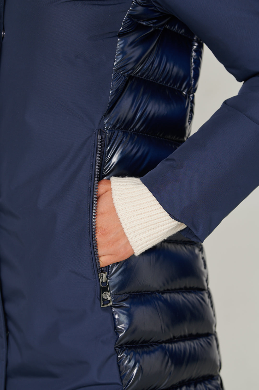 Nicole Women Puffer Jacket BLUE INK-Puffer Jacket-Henry Arroway-BLUE INK-XS-Urbanheer