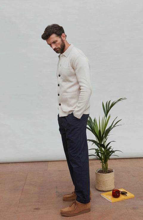 Mens Midweight Cotton Work Shirt Birch