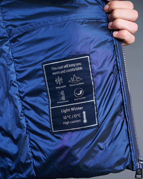 HALLEY MAN short down jacket